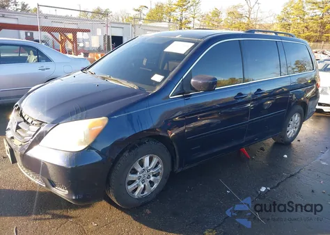 2008 Honda Odyssey Ex-L z USA, uszkodzony, nr VIN 5FNRL38658B074651